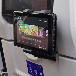 Airplane Mount Steam Deck, Switch, Rog Ally, Phone Adjustable *Made in the USA