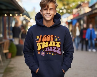 Rizz School Children Hoodie - Perfect Gift for Trendy Kids