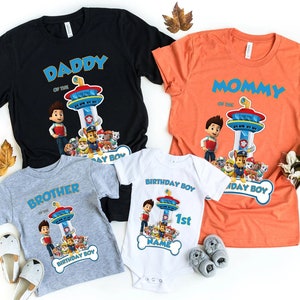 Custom Birthday Family Shirt, Personalized Birthday Family Shirt, Birthday Shirt for Girls, Birthday Shirt Gift, Birthday Toddler Shirt,