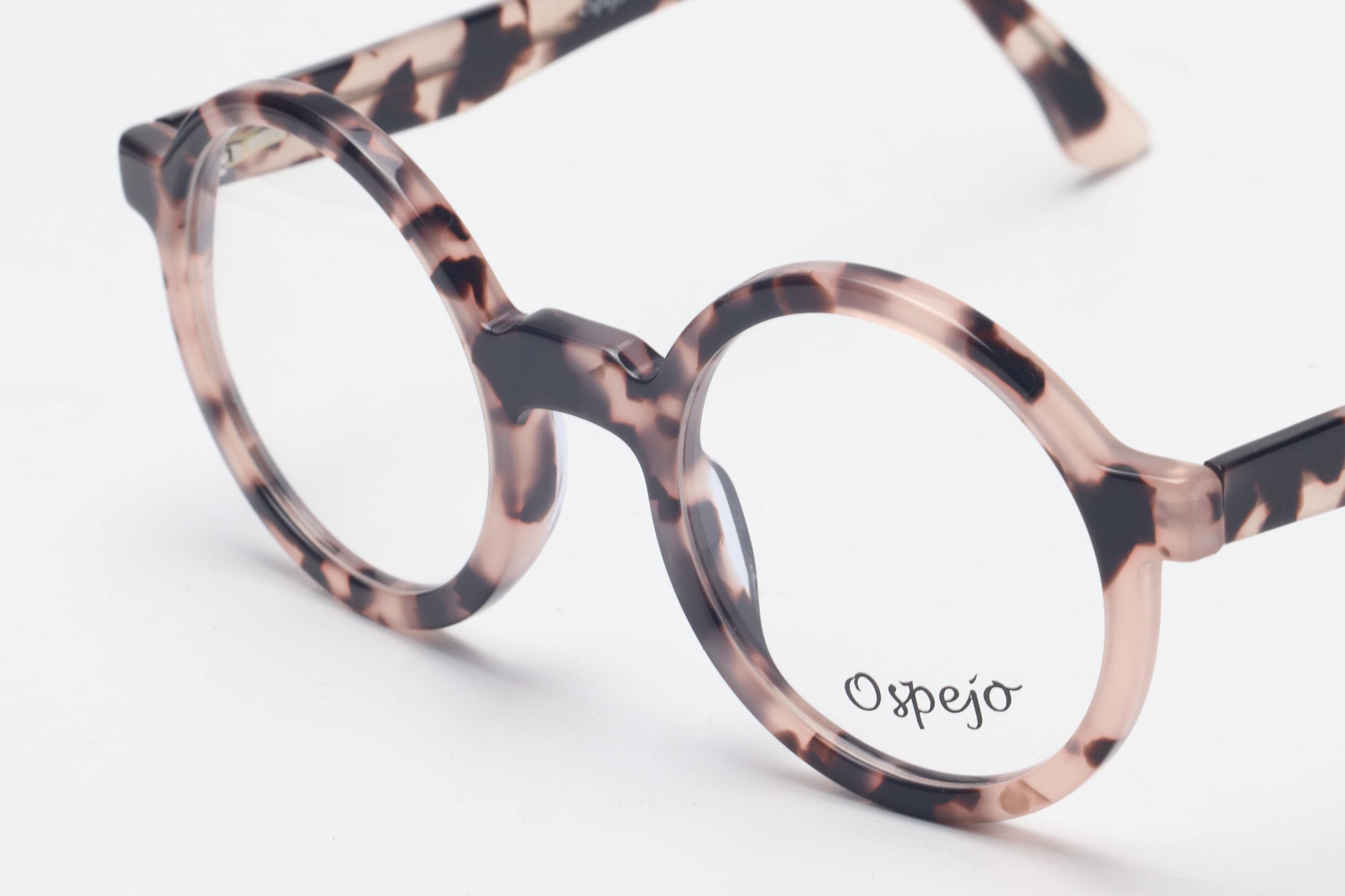 Zyle Frame Vintage White Round Zyl Acetate Eyeglasses, Unisex Lightweight Frame - Etsy
