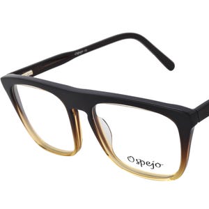 Marco cuadrado vintage para hombre