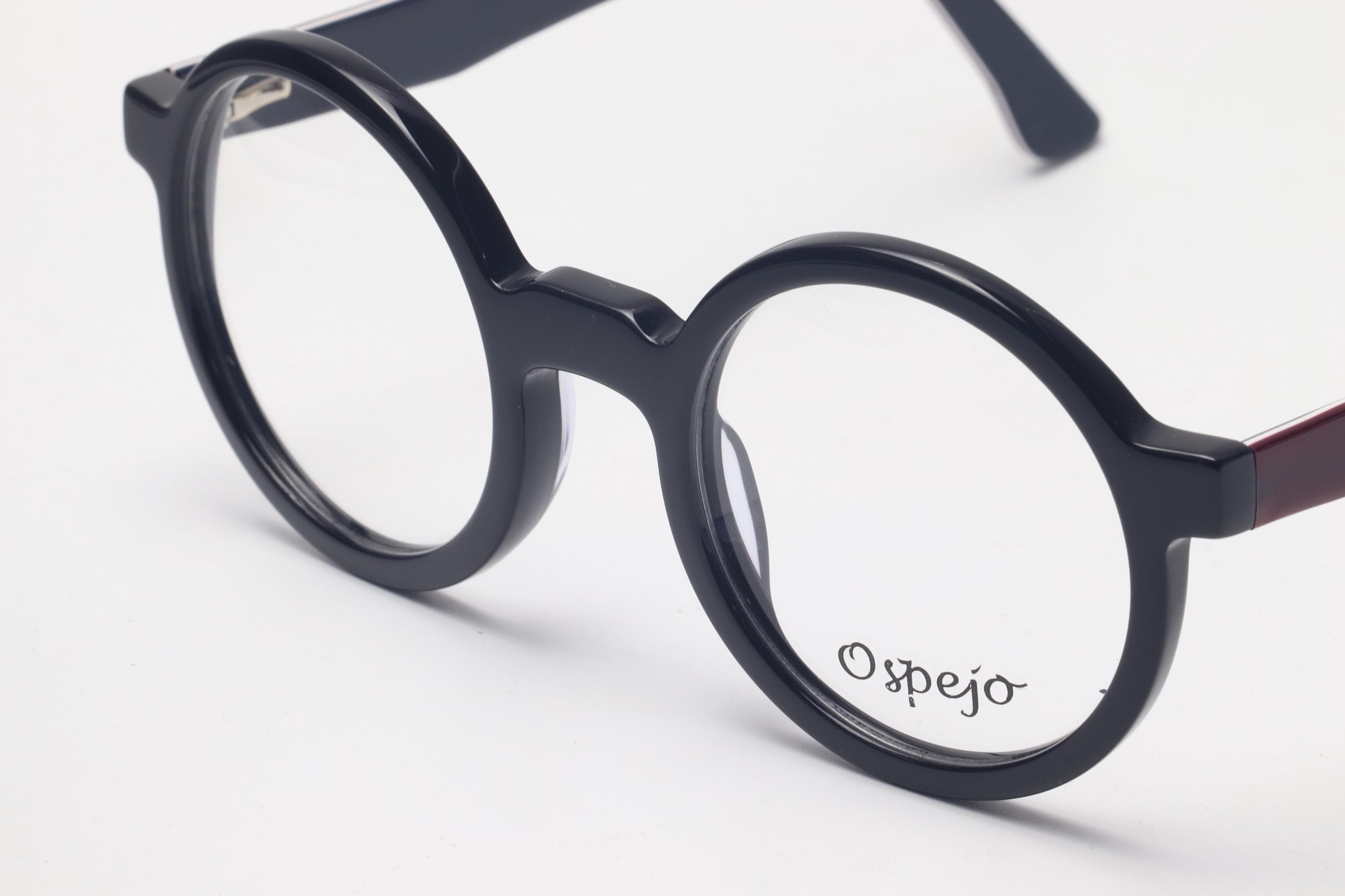 Zyle Frame Vintage White Round Zyl Acetate Eyeglasses, Unisex Lightweight Frame - Etsy