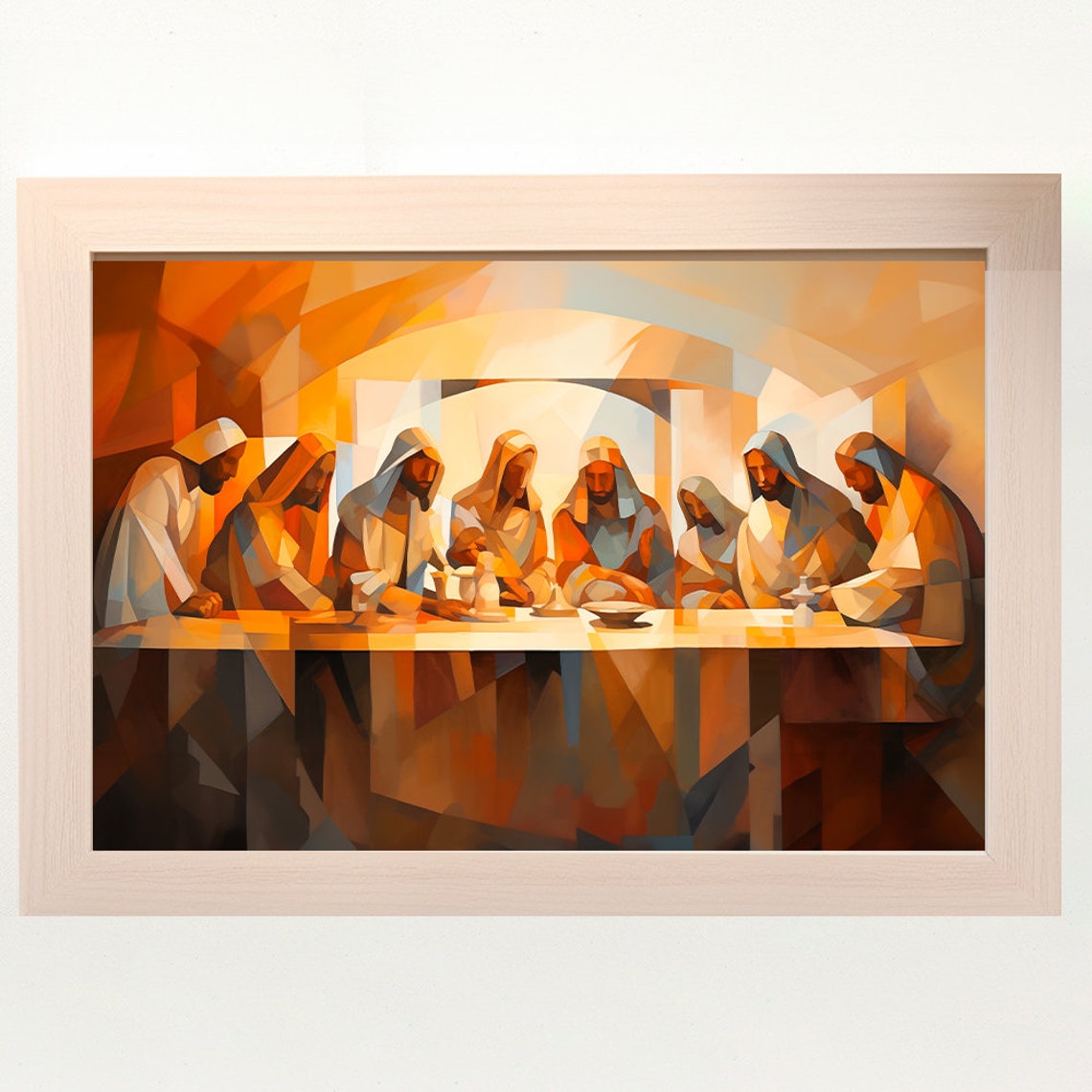 The Last Supper Landscape, Digital Print, Matthew 26:26-29, Sketches ...