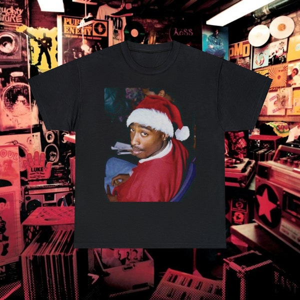 Tupac Christmas T-Shirt
