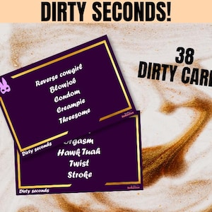 Dirty seconds • 30 seconds adult edition • 38 new cards! • English