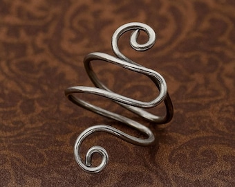 Férula de plata para artritis, soporte para desviación lateral, anillo EDS, férula para dedo en martillo, férula para deformidad en ojal, férula para dedo en gatillo