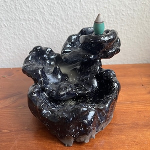 Incense Burner Backflow Cones Incense Yoga Esoteric Spiritual Waterfall