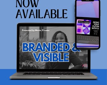 Branded & Visible: Canva Starter Course by Monie_Creates