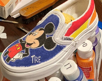 Kundenspezifische Micky Maus Vans Schuhe