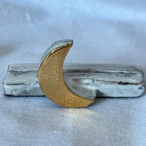tarot / Oracle card holder golden moon