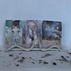 Porta cartas de tarot/oráculo para 2-3 cartas serpiente kundalini