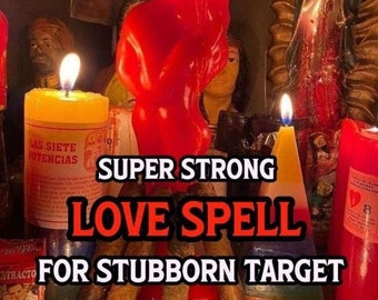 STUBBORN TARGET love spell,extremely powerful obsession spell,black magic,dark love spell,love binding ,make him love me.