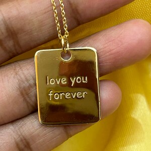 Collar de nombre personalizado, collar grabado, collar personalizado para hombres, regalo para él, regalo para padre, collar de hombres, regalo para pareja