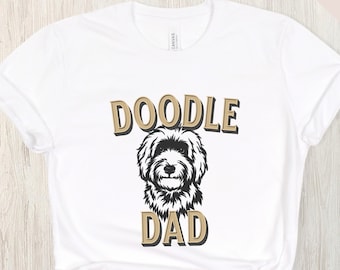 Goldendoodle Dad Shirt, Doodle Dog Dad, Dog Dad Shirt, Gifts from Dog to Dad, Best Dog Dad Ever Shirt, Doodle Dad Tee