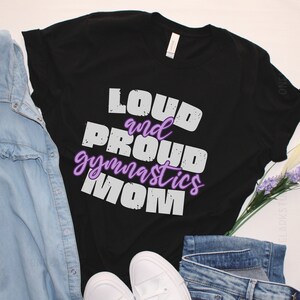 Gymnastics Mom Shirt, Gymnastics T-Shirt, Gymnast Lover Gift, Gymnastics Mom Tee, Gymnastics Mom T-Shirt, Mom Gymnastics Shirt