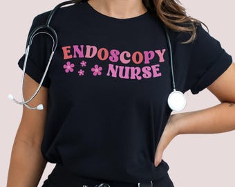 Endoscopy Nurse Shirt, Endoscopy Nurse, Nurse Shirts Endoscopy, GI Nurse Tee, GI Nurse Tshirt