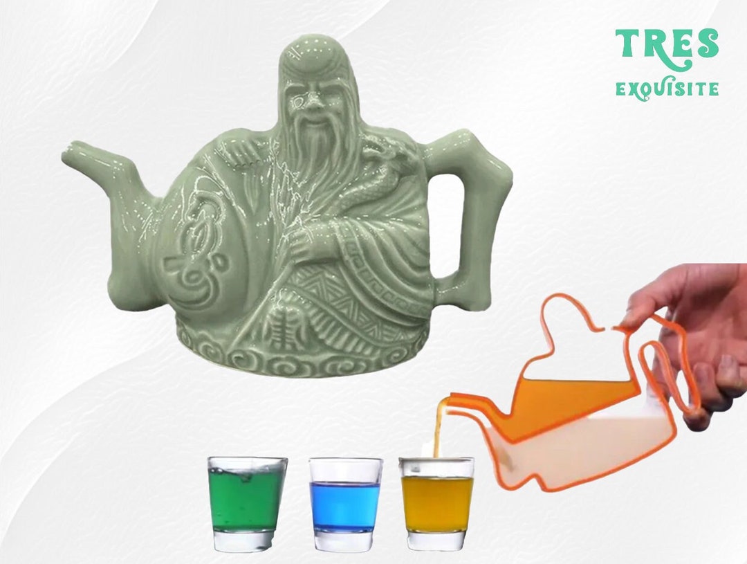 Assassin's Teapot Dual Purpose Magic Pot for Coffee, Tea Magic Teapot 3