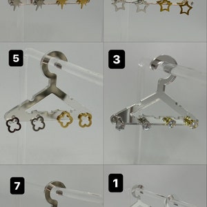 Stainless steel earrings image 7