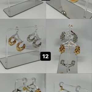 Stainless steel earrings image 8