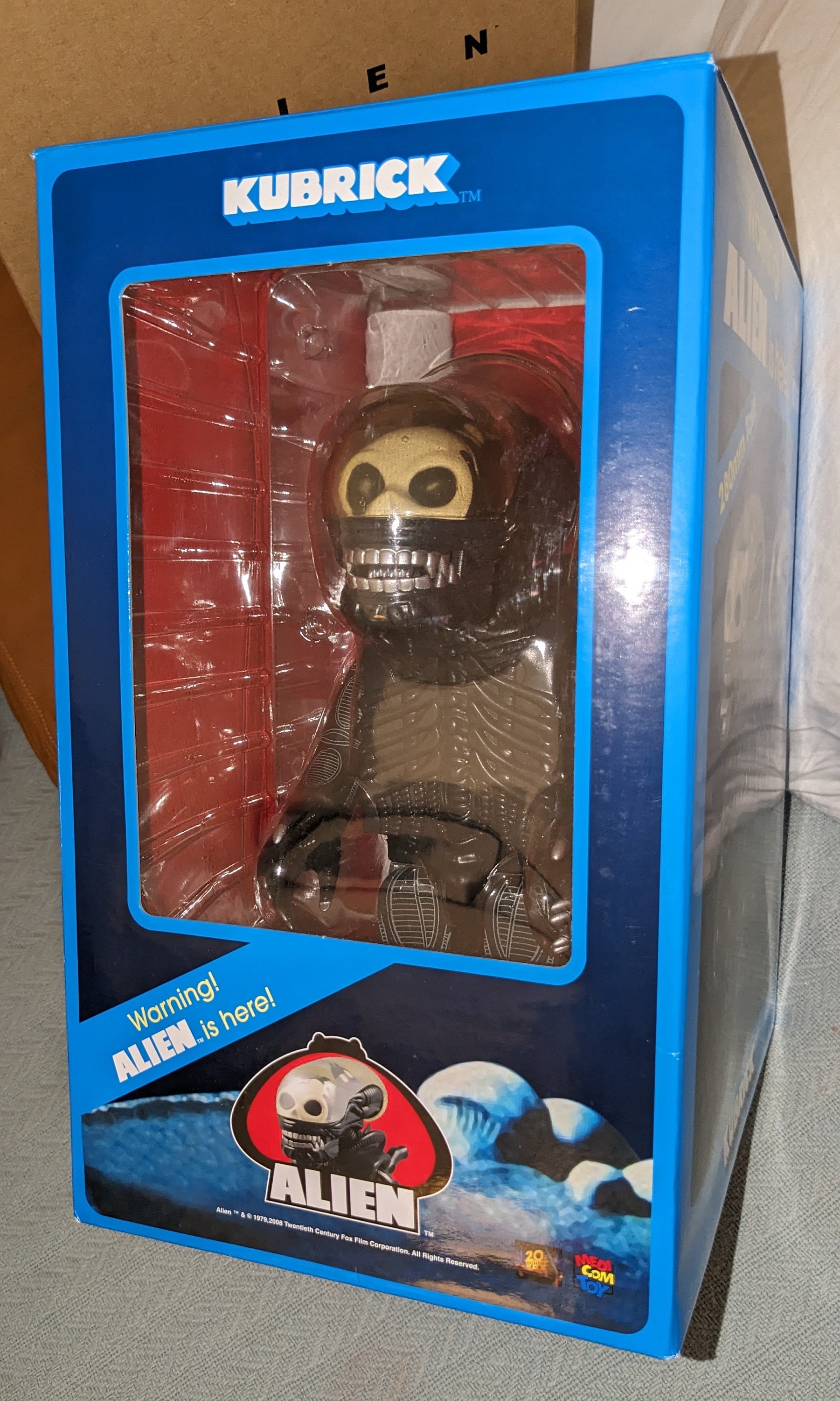 Alien BIG CHAP Medicom Kubrick 400% Rare MIB Never Removed Alien BIG CHAP Medicom Kubrick 400% Rare MIB Never Removed