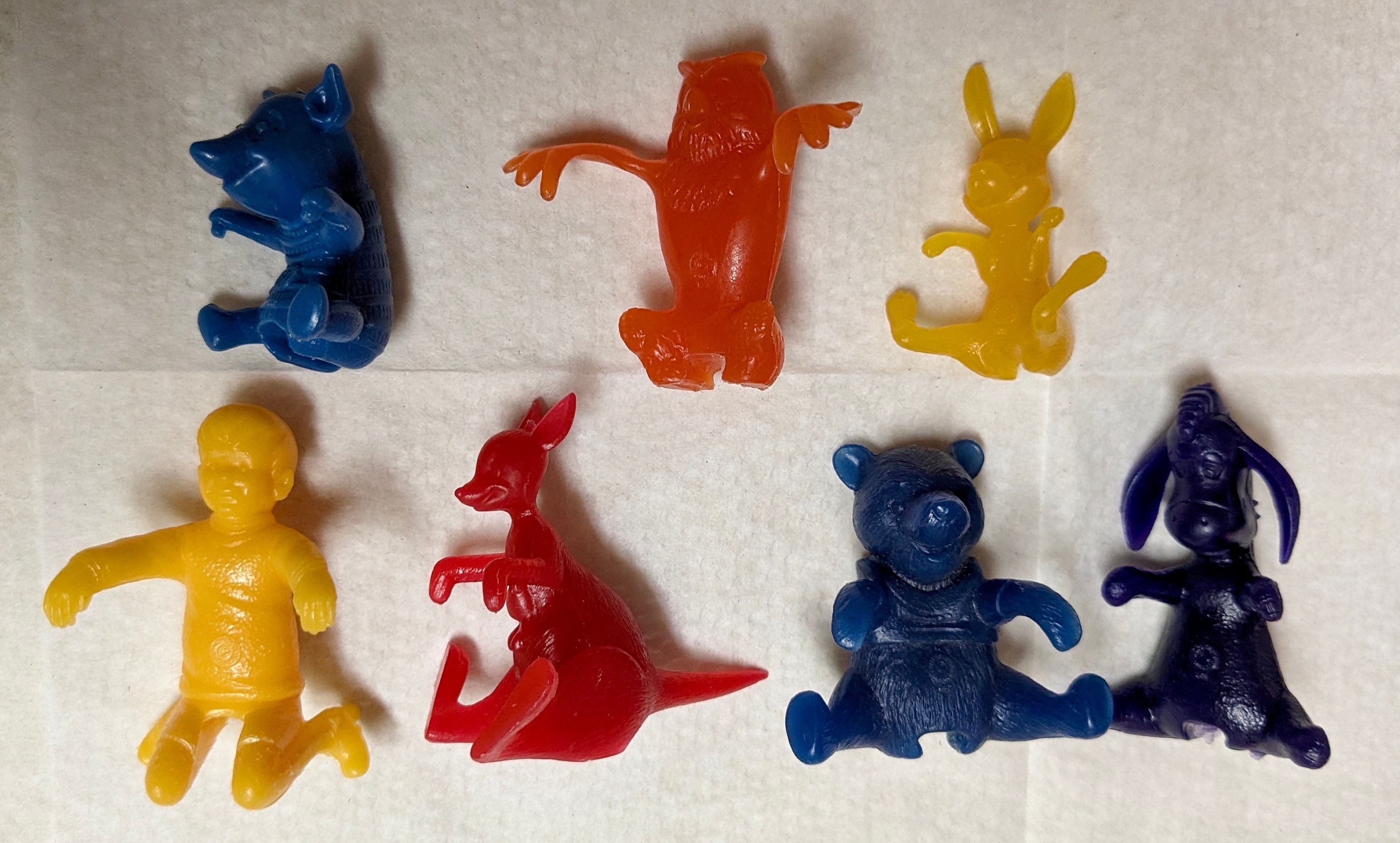 Vintage 1964 Original Winnie the Pooh Spoon Sitter Bowl Hanger Set