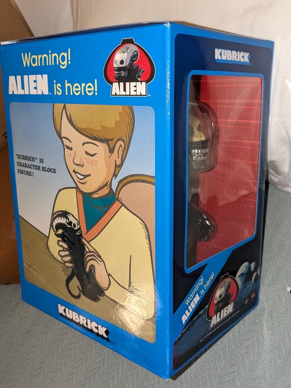Alien BIG CHAP Medicom Kubrick Lego 400% Rare MIB Never