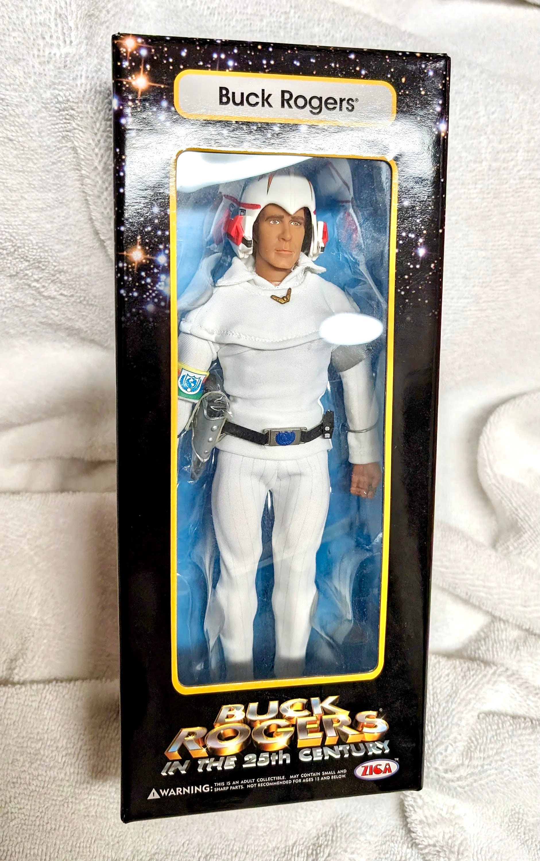 Buck Roger's 8” Action Figure RARE Zica Toys Issue Limited