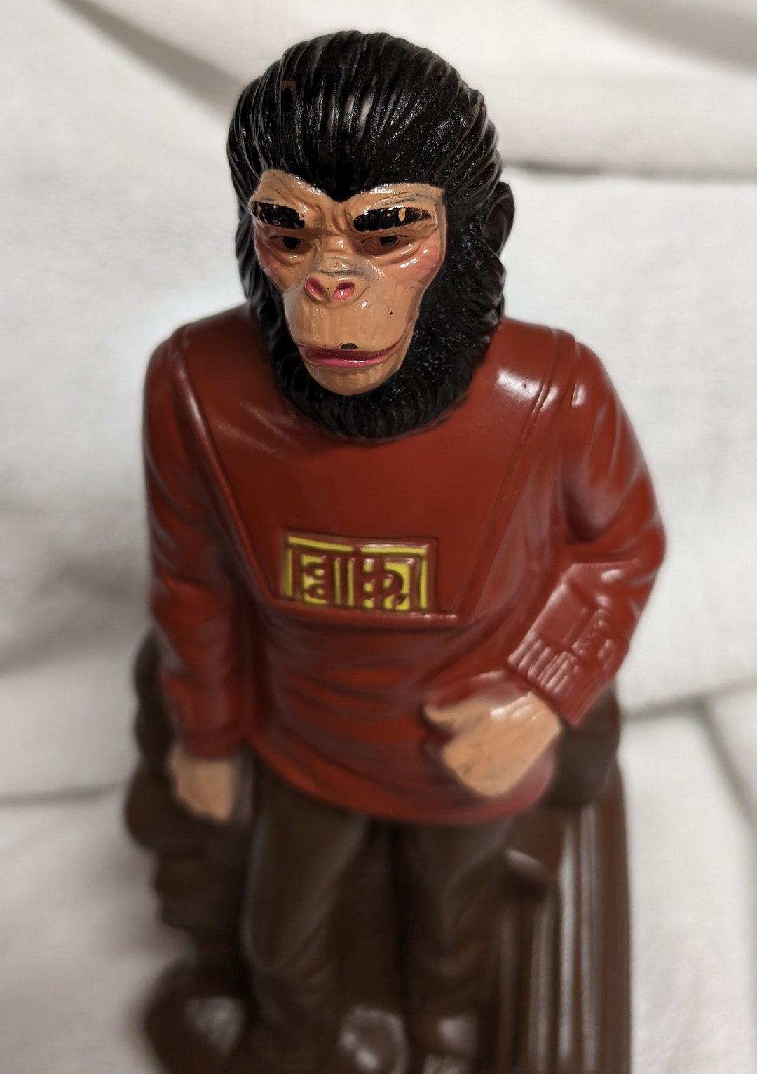 Vintage Planet of the Apes Galen Coin Bank Play Pal Plastics 1967