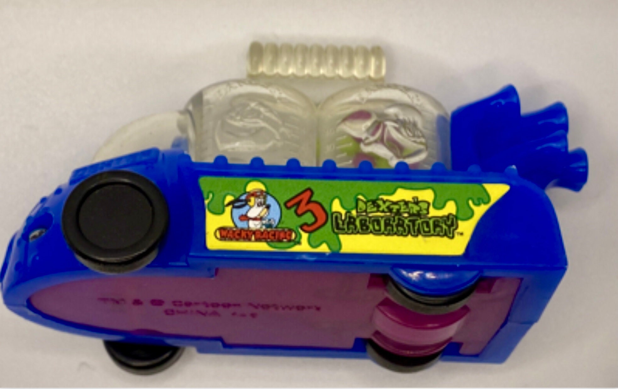 Vintage 1999 Wacky Racers Racing Wendy's Kids Meal Premium Dexters