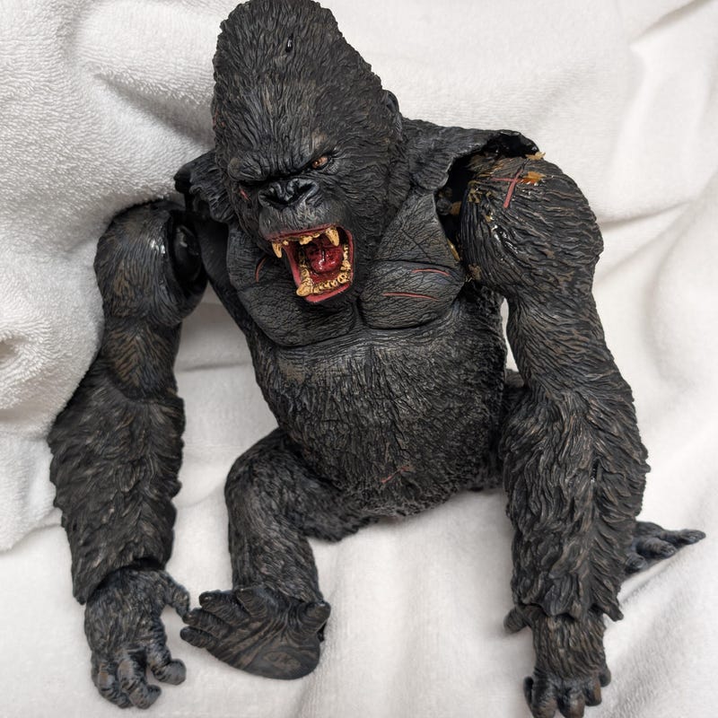 Toy Kin Kong King Kong Toy Figure - Etsy