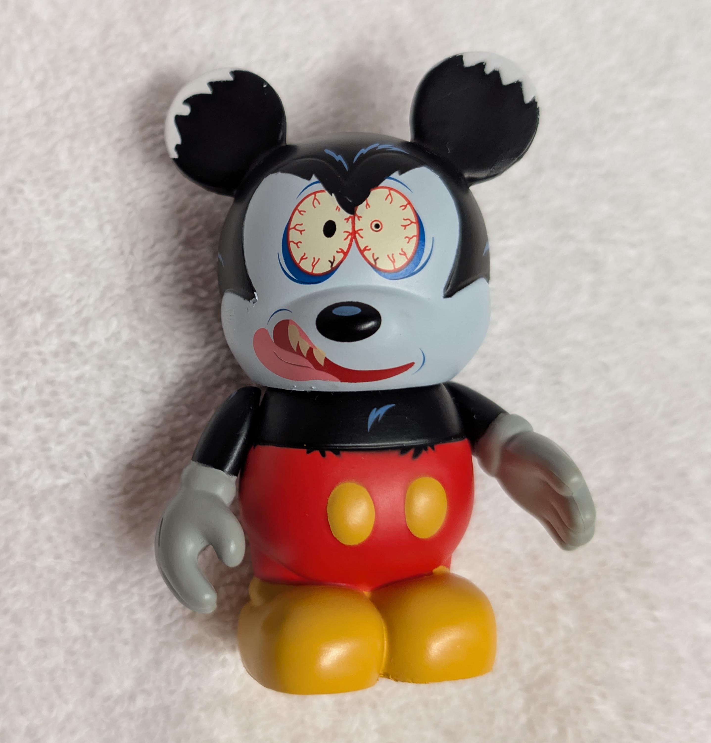 Mickey Mouse Runaway Brain Cartoon Zombie Vinylmation Figure 2009