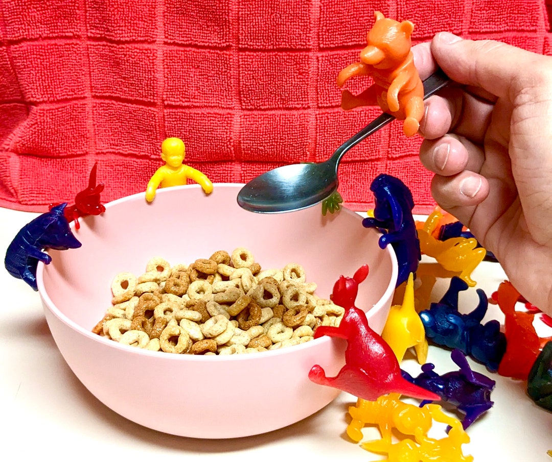 Vintage 1964 Original Winnie the Pooh Spoon Sitter Bowl Hanger Set