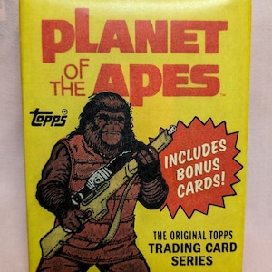 Planet of the Apes Trading Cards - Etsy