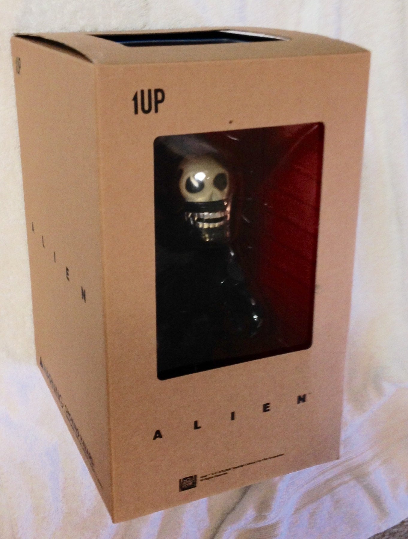 Alien BIG CHAP Medicom Kubrick Lego 400% Rare MIB Never Removed