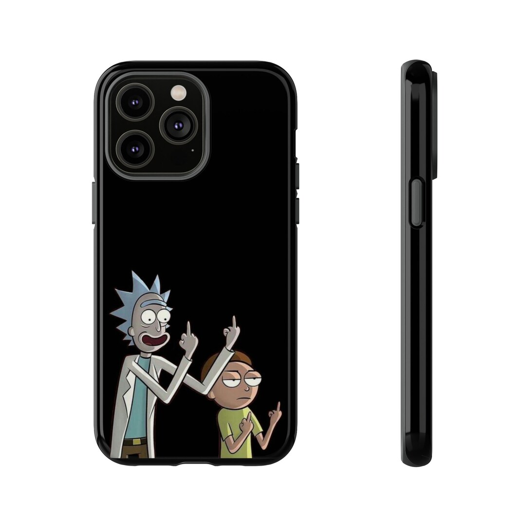 IPhone 15 iPhone 14 Case Rick and Morty Etsy