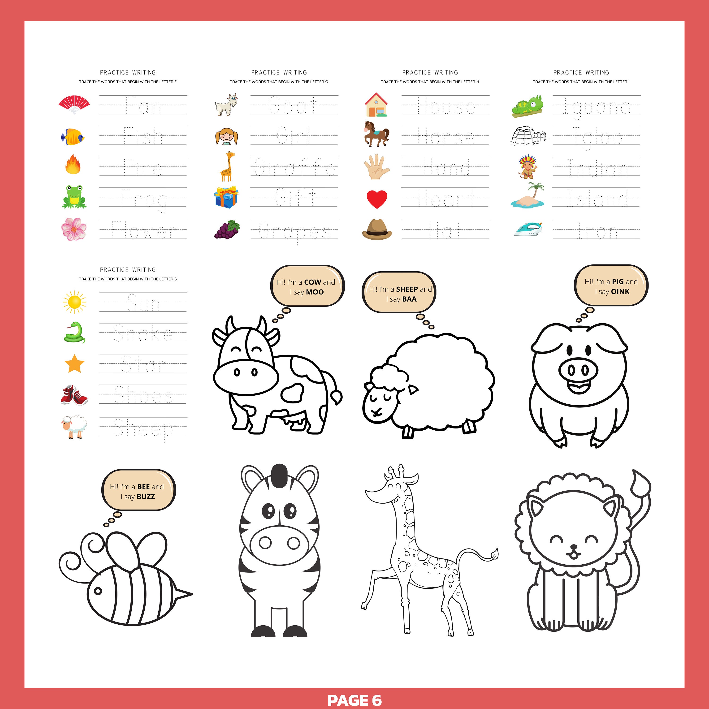 Worksheet Kindergarten Printable Connect and Match Activity Learning ...