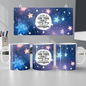 sarcastic mug wrap 11oz 15oz mug template funny quote sublimation design png digital download womens mug wrap