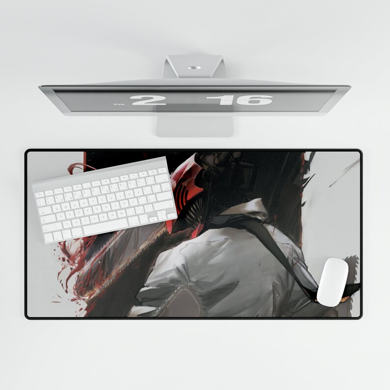 Chainsaw Man Deskpad, XXL Mouse Pad, Chainsaw Man Mousepad, Denji