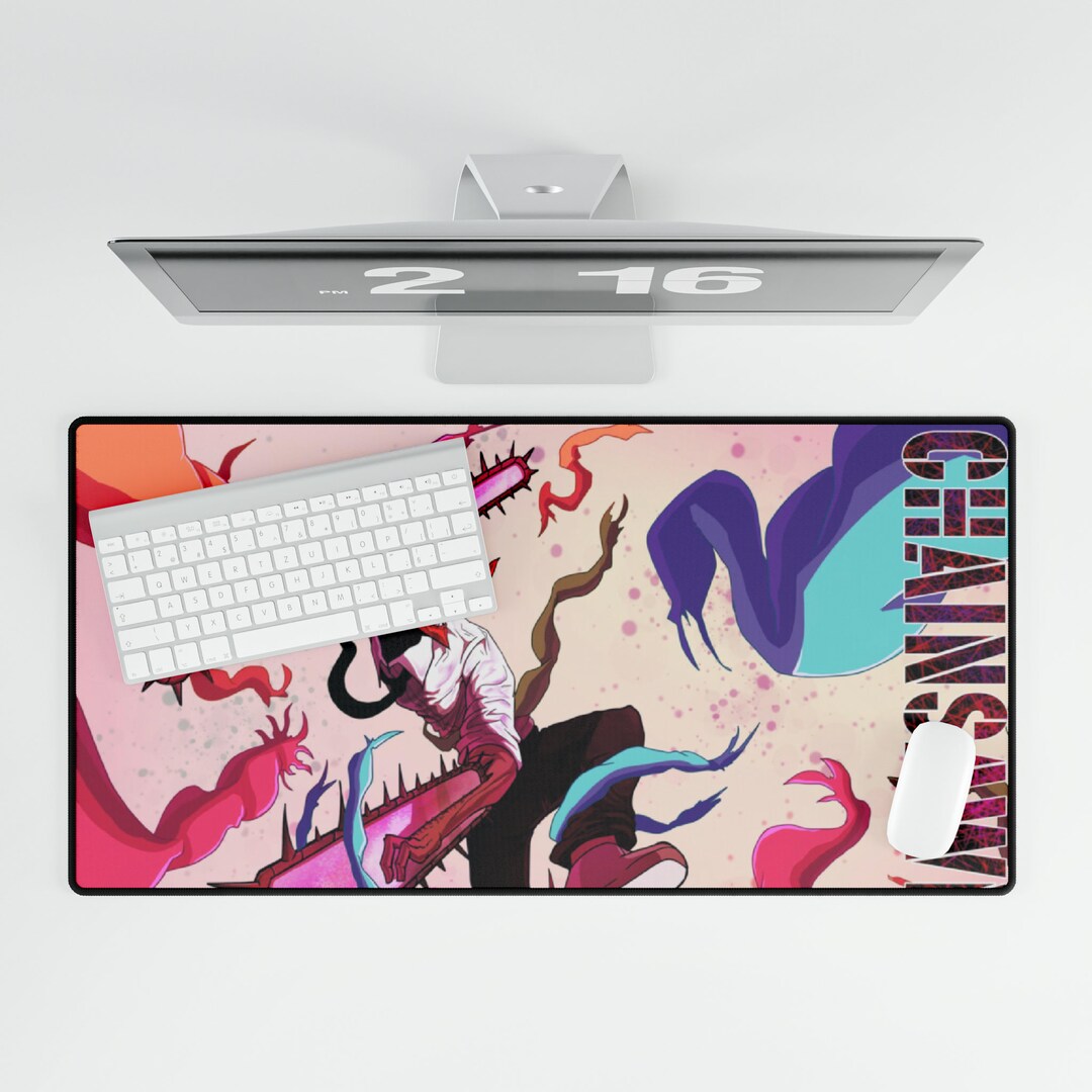 Chainsaw Man Mousepad, Desk Decor,power Mouse Pad,power & Chainsaw Man