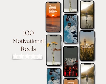 100 sjablonen voor motiverende rollen: zakelijke en IG-inhoud (Canva)