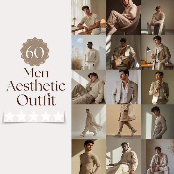 Buy Aesthetic Men Outfits Online In India - Etsy India