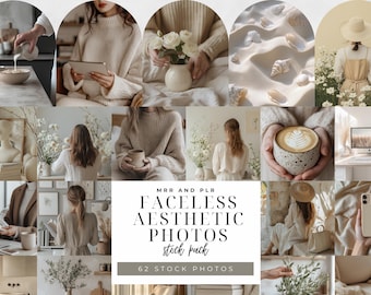 Faceless Aesthetic Stock Photos Neutral Tones Photos Minimalist and Modern Photography for Branding and Social Media Stock Photos