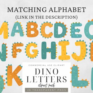 Dino Numbers Clipart | Cute Dinosaur Number PNG | Dino Birthday Number ...