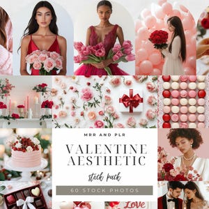Photos de la Saint-Valentin Images esthétiques rose blush Images de coeur Photographie romantique Esthétique rose blush et rouge pour contenu romantique