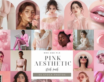 Pink Aesthetic Stock Photos Soft Pink Aesthetic Stock Photos Pink Minimalist Stock Photos Minimalist Branding and Social Media Content