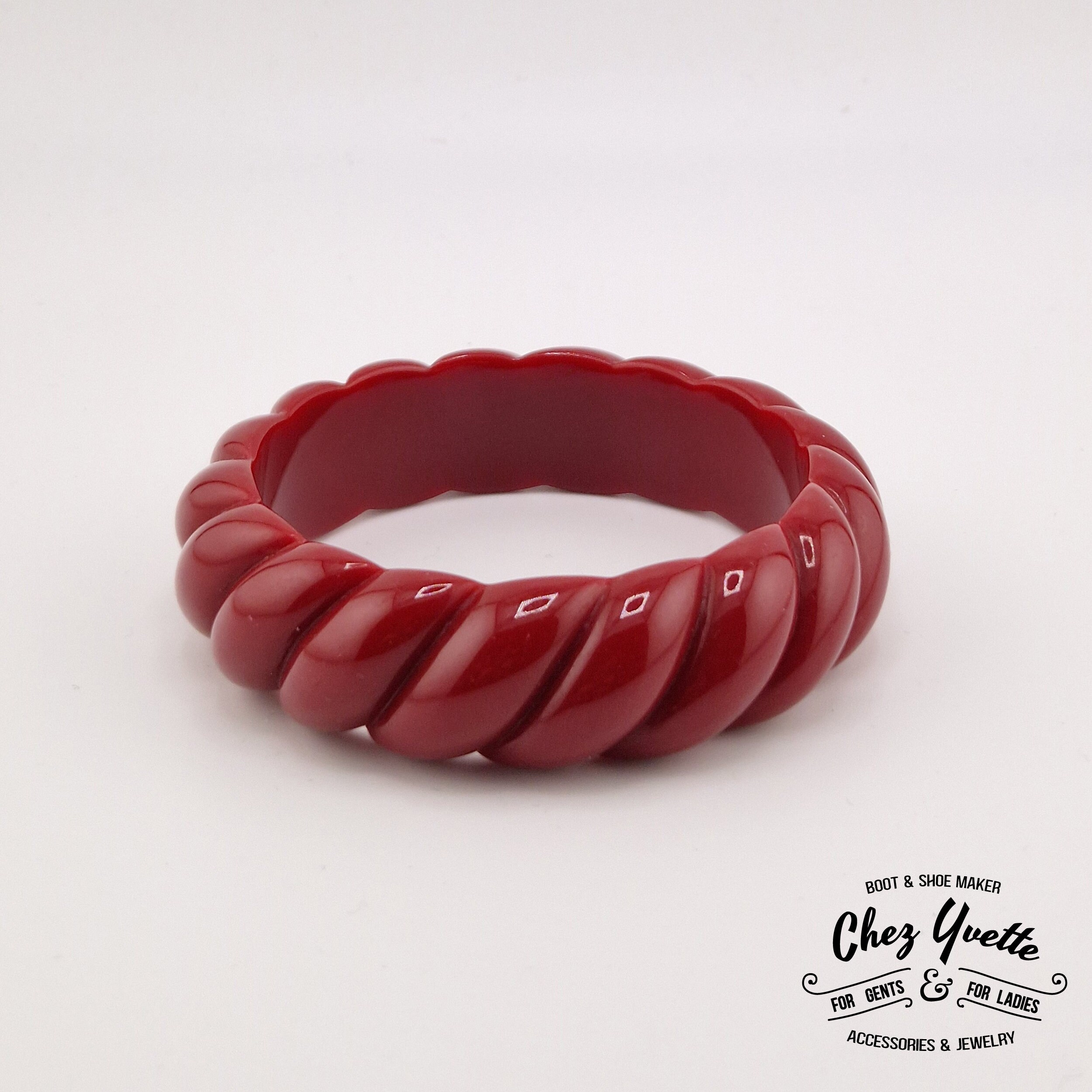 た*べ様 ヴィンテージバングル　1940後半〜50S代 1940 年代のブレスレット - 1940 年代のブレスレット - 複製 - Etsy 日本