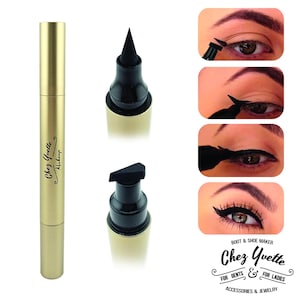 Eyeliner uit de jaren 40 - Cat Eye eyeliner & stempel - Retro - Reproductie