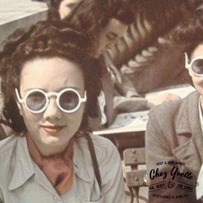 1940's Sunglasses Lunettes de soleil des années 1940 1940's Googles image 4