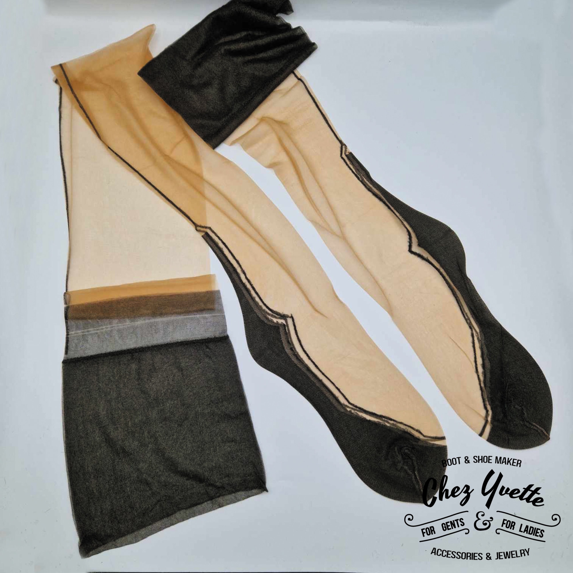 Sheer nylon stocking Italia