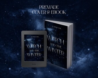 Cover Premade I Ebook I The Witch and The Winter I Romantasy